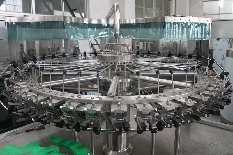 Glass bottle negative pressure wine filling machine Buy automatic