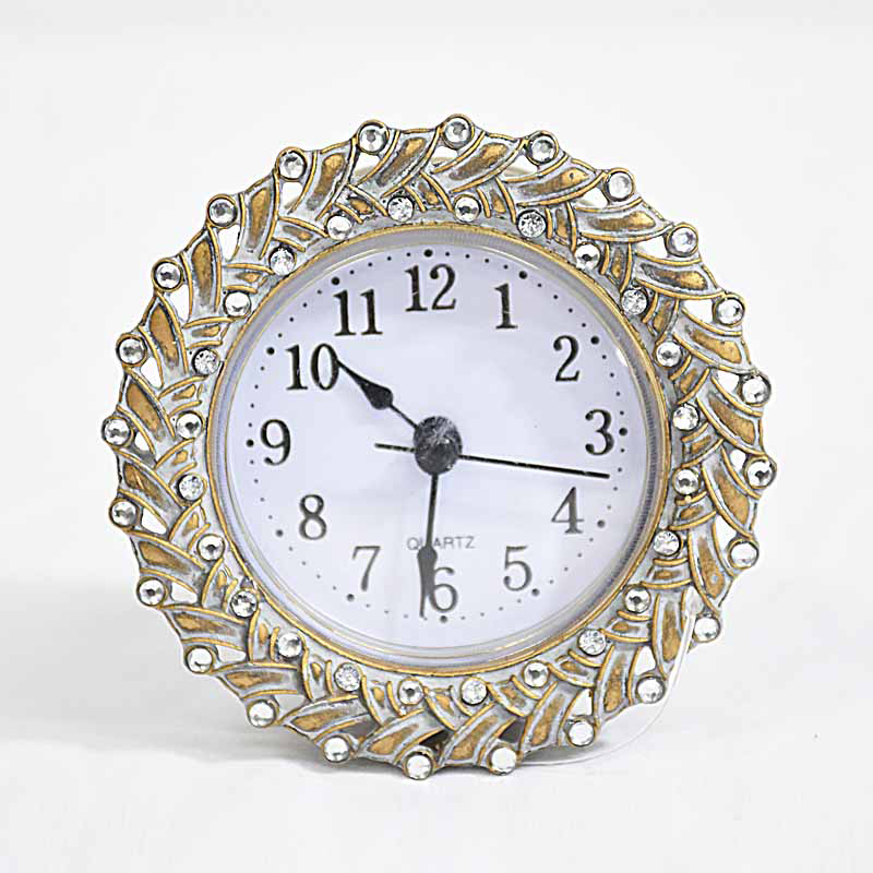 Vintage Antique Small Decorative Metal Desk Clock Buy Desk Clock